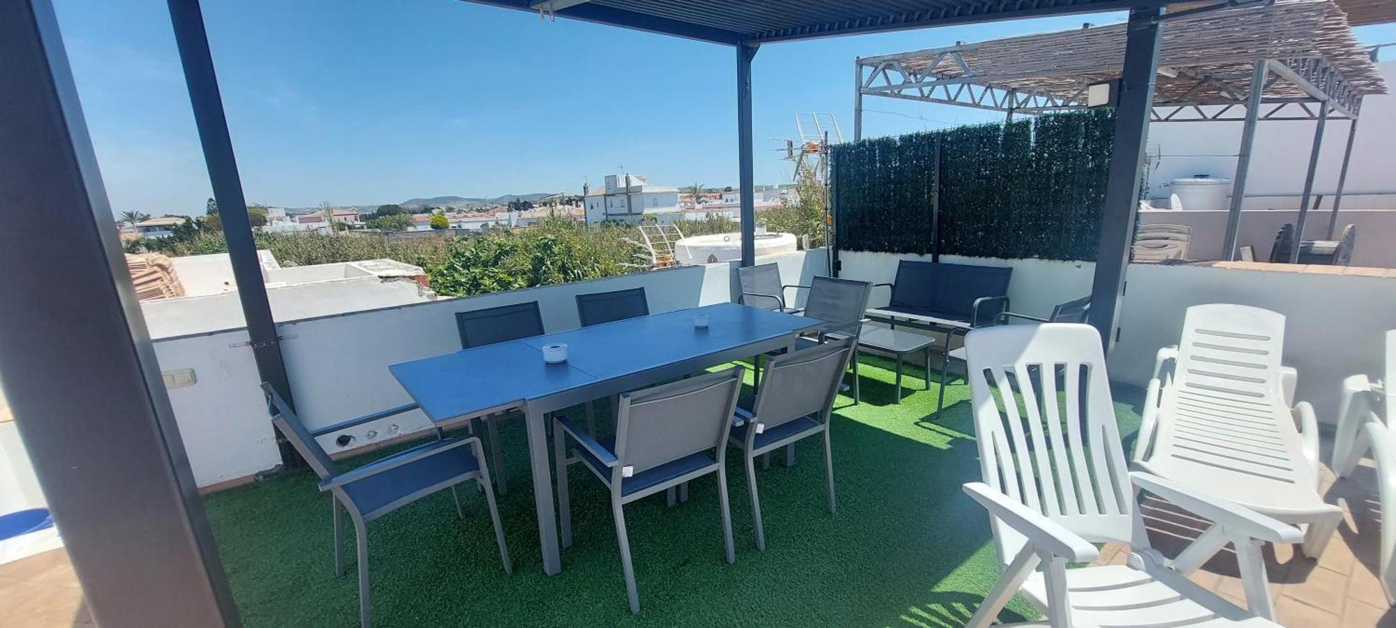 Casa Totalmente Nueva A 50 Metros De La Playa Villa El Palmar  Eksteriør billede